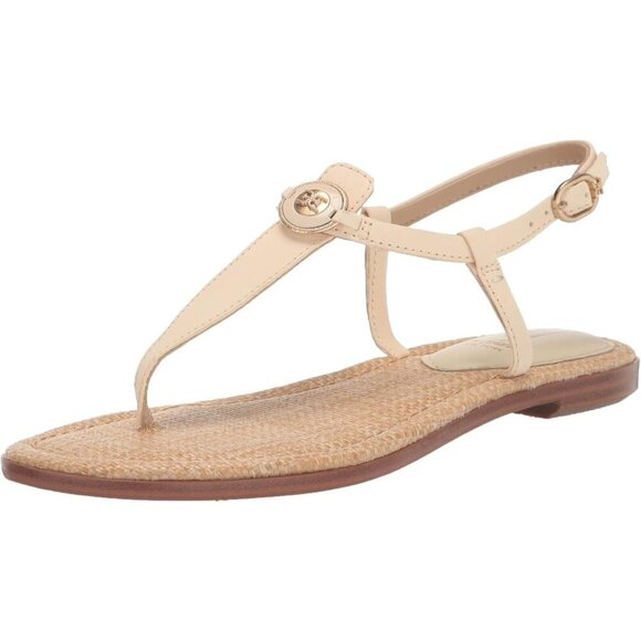 Circus by Sam Edelman Shoes - Sam Edelman Circus CAYDEN Nude Patent Thong Flats Sandals Women Size 9 M